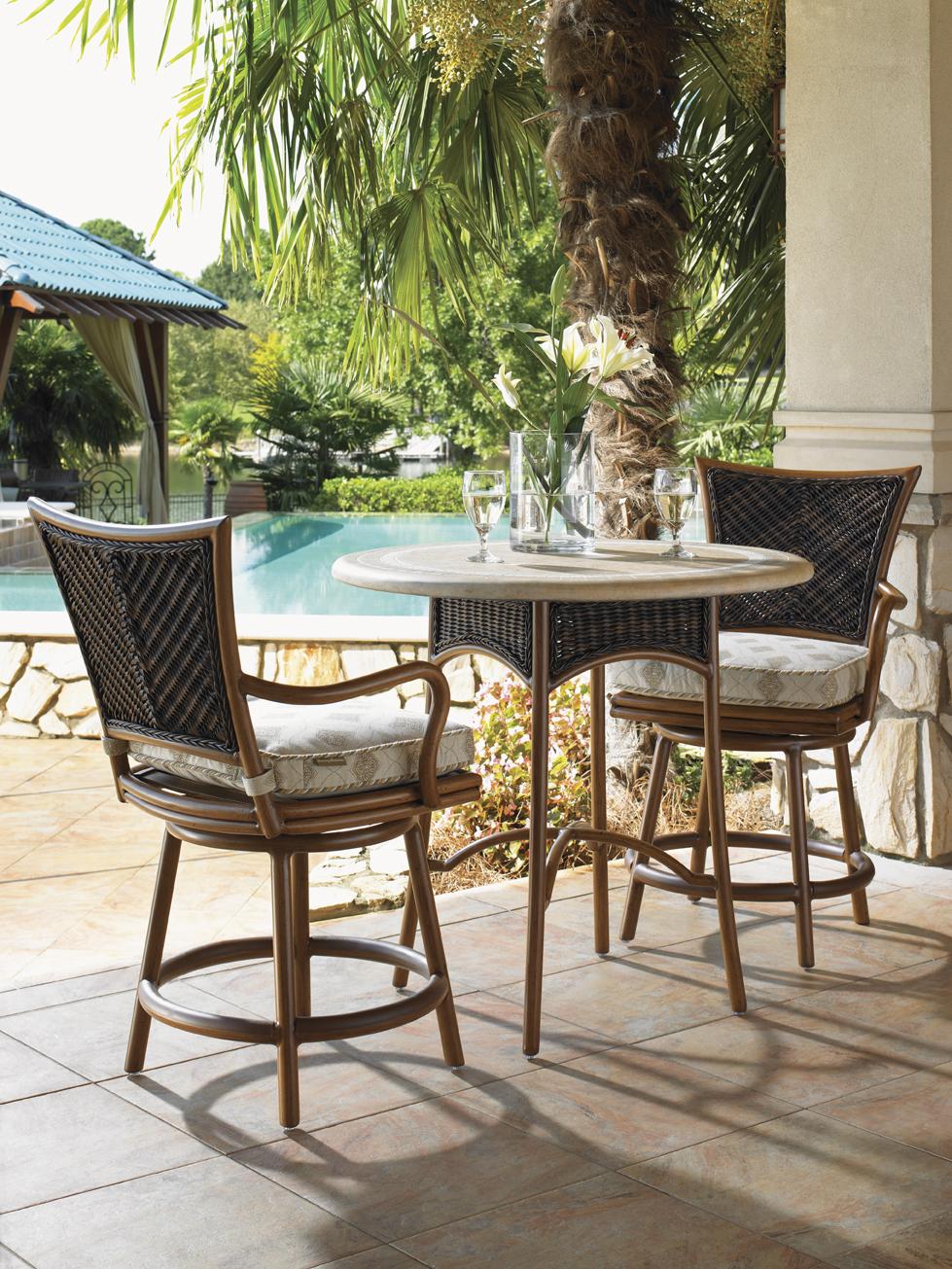 Tommy Bahama Outdoor Living Island Estate Lanai Outdoor Woven Wicker